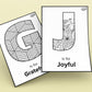 26 Positivity ABC Colouring Pages - Digital Download