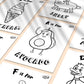 26 Kids ABC Colouring Pages - Digital Download